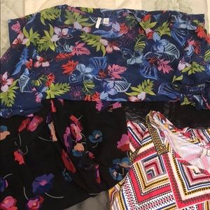 3-Lot Super Cute Ladies Cato brand XL tops